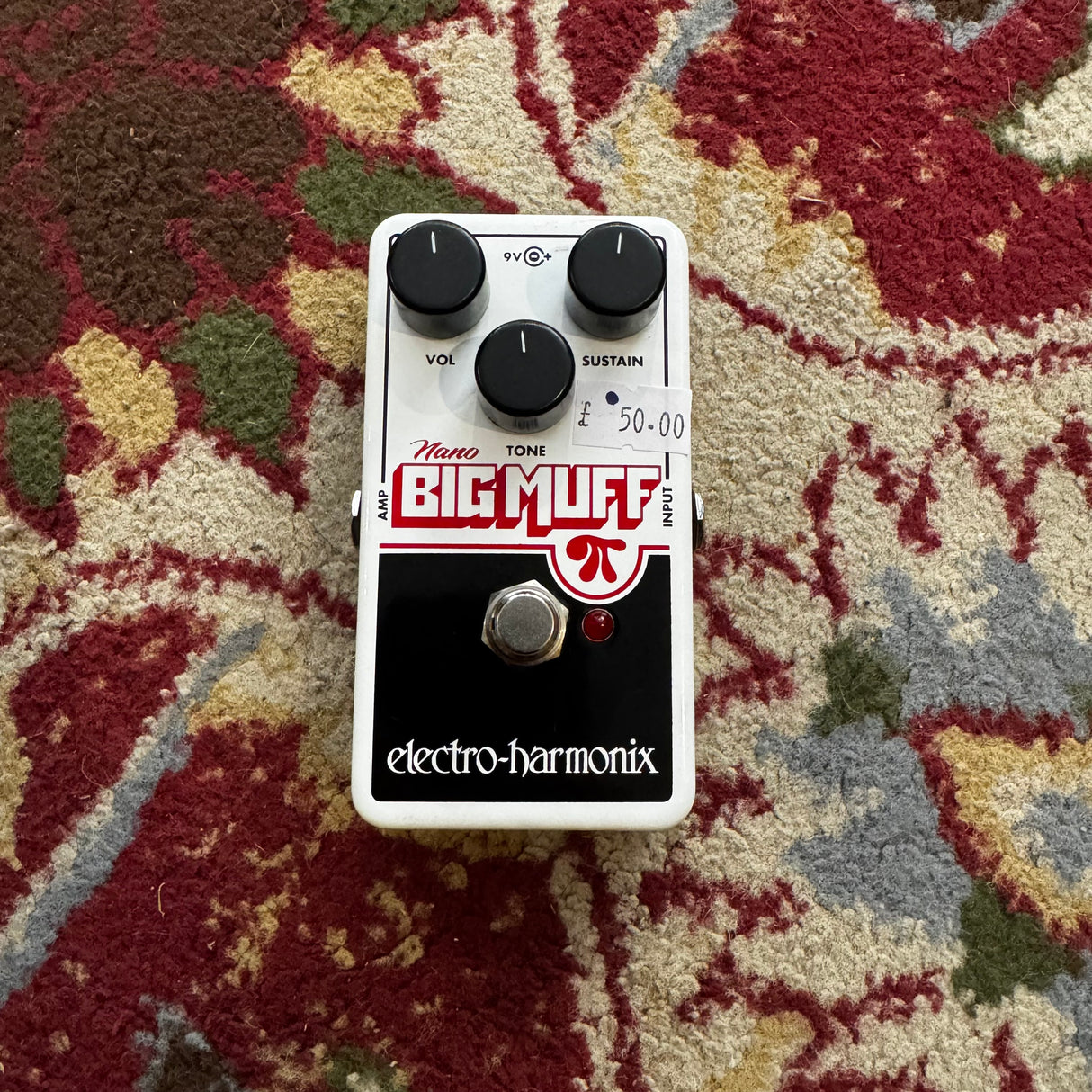 Electro Harmonix Nano Big Muff Fuzz Pedal (Pre-Owned)