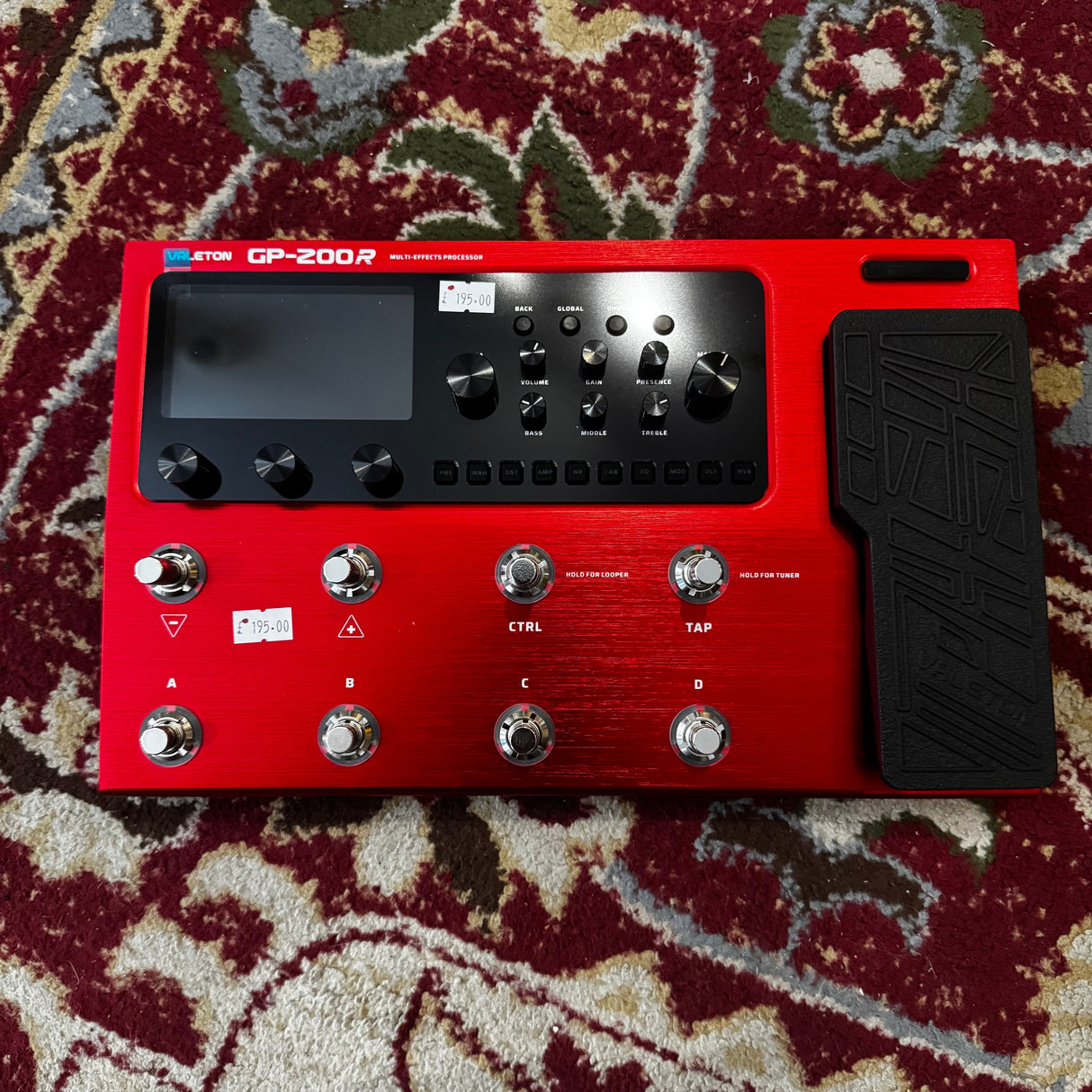 Valeton GP-200R Guitar Multi Effects Processor Pedal (Pre-Owned)