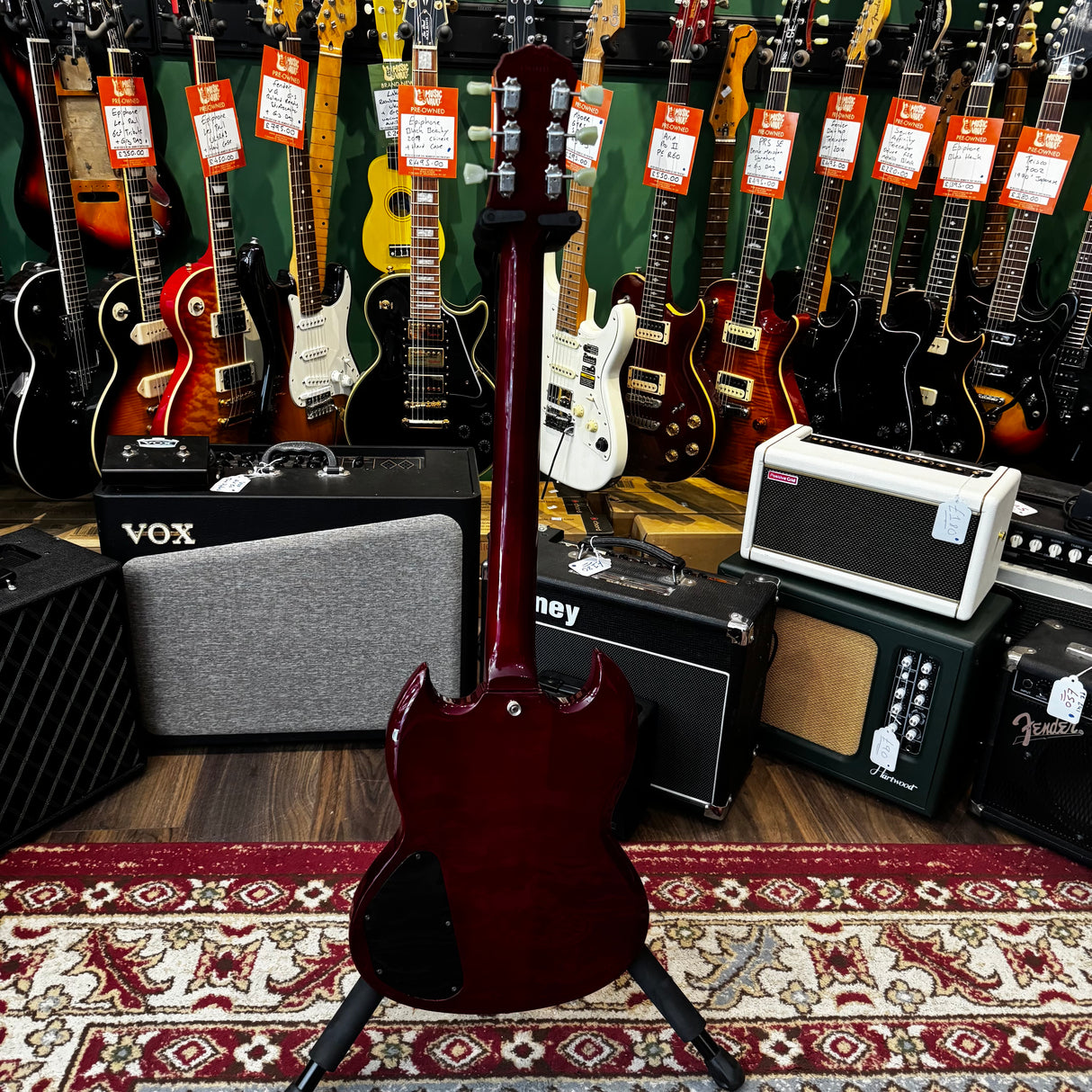 Epiphone 1997 Korean SG Cherry Red (Pre-Owned) - Music Vault