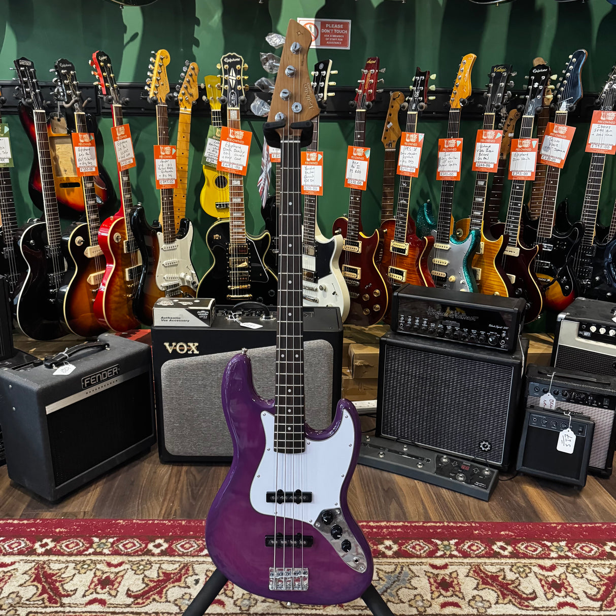 Northstar Pro NSP6JP Jazz Bass Thru Purple