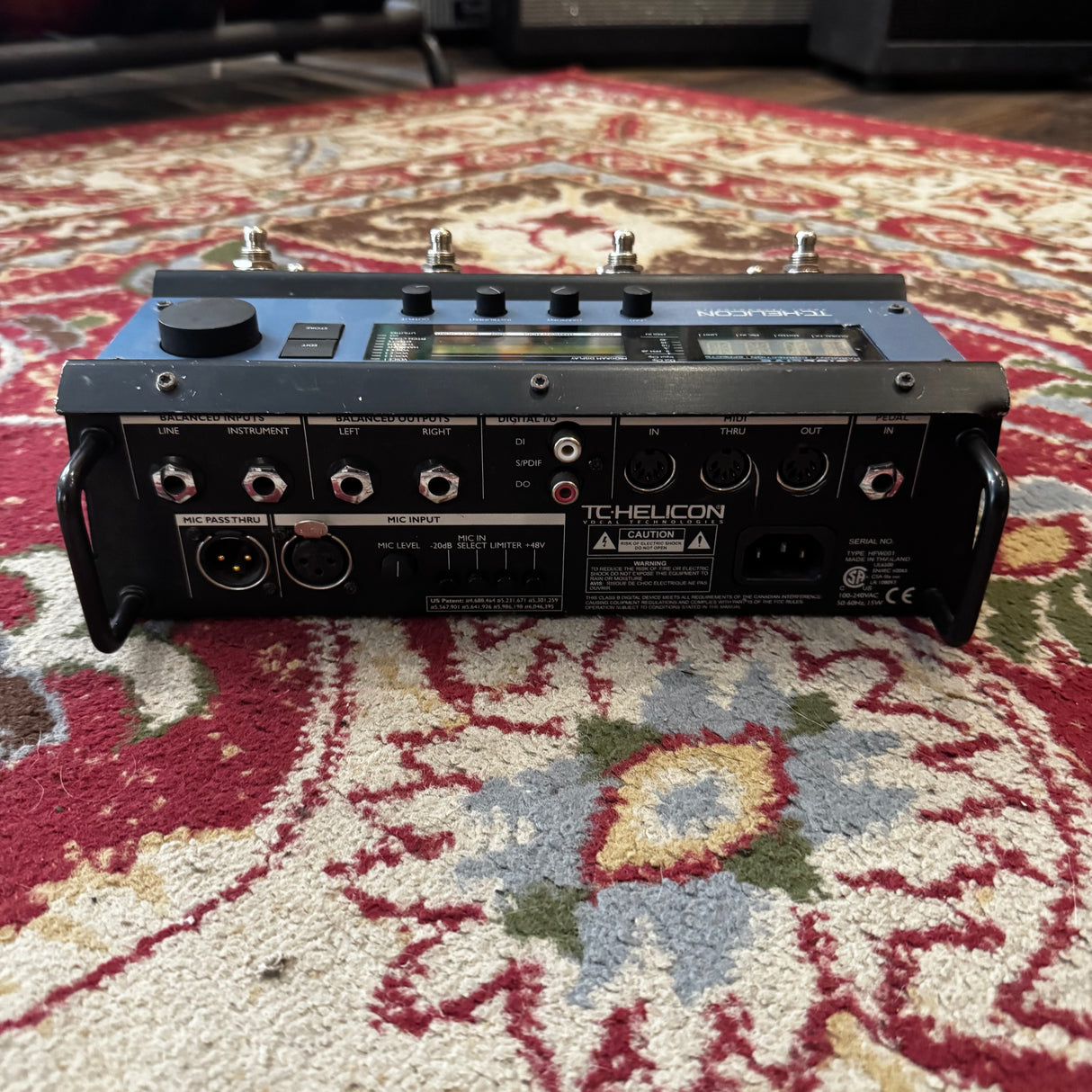 TC Helicon VoiceLive Vocal Processor Pedal (Pre-Owned)