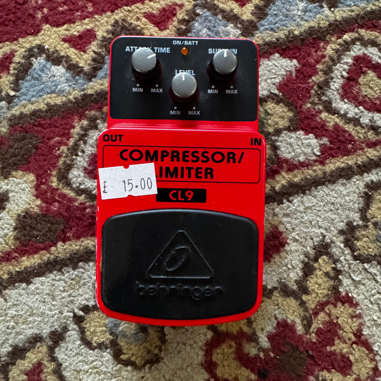 Behringer CL9 Compressor Limiter Pedal (Pre-Owned)