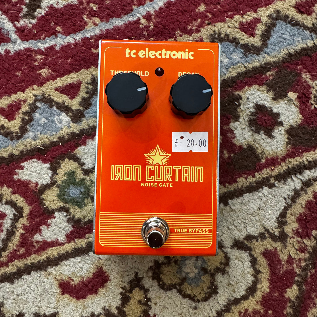 TC Electronic Iron Curtain Noise Gate Pedal (Pre-Owned)