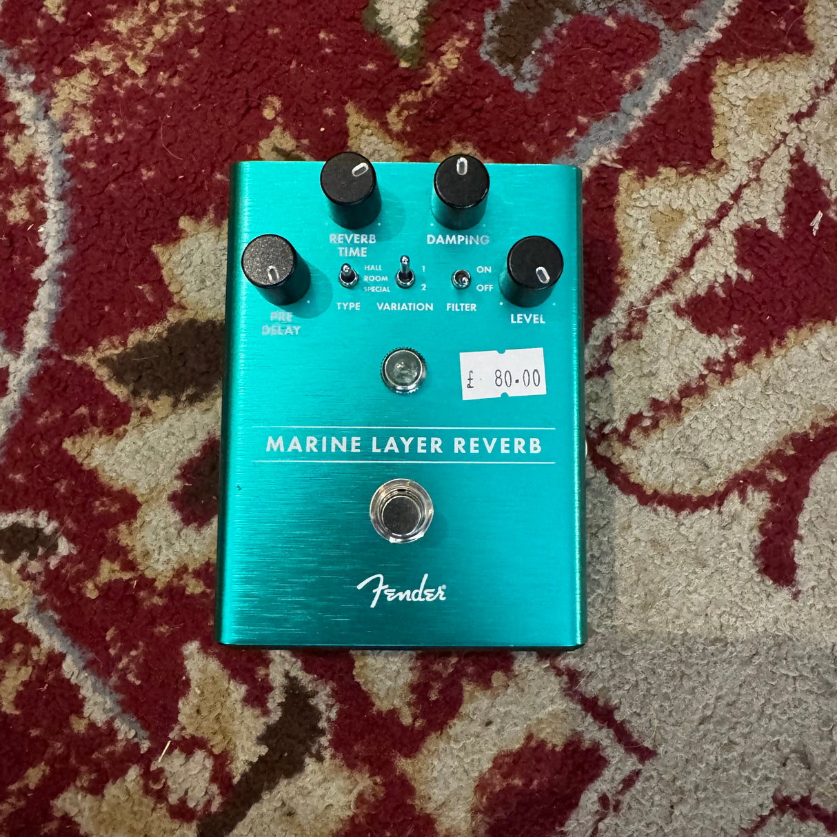 Fender Marine Layer Reverb Pedal (Pre-Owned)