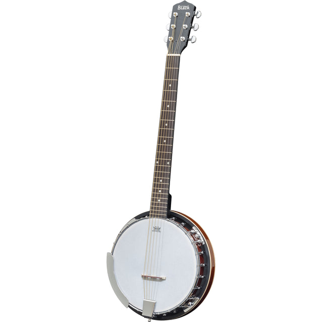 Adam Black BJ-03 6-String Guitar Banjo Vintage Sunburst - Music Vault