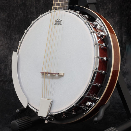 Adam Black BJ-03 6-String Guitar Banjo Vintage Sunburst - Music Vault