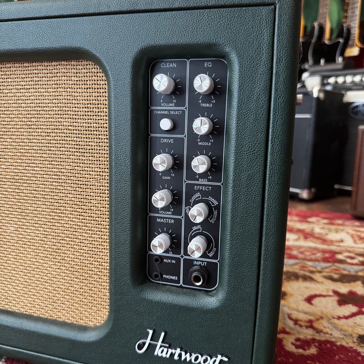 Hartwood Voltair 40W Electric Guitar Combo Amplifier British Racing Green (Pre-Owned)