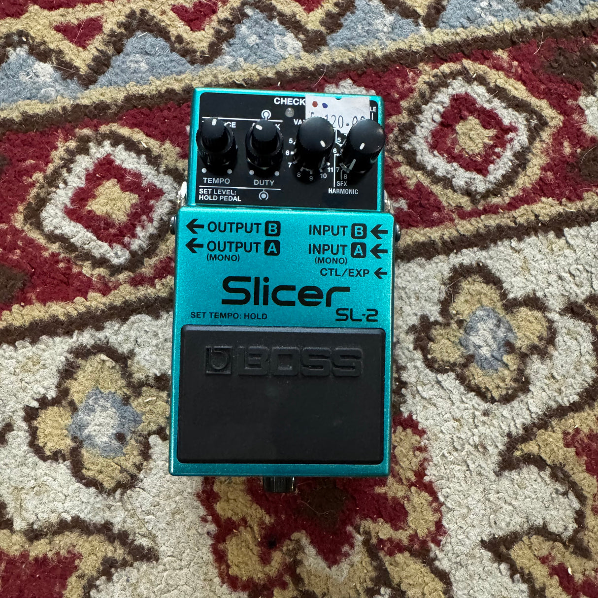 Boss SL-2 Slicer Audio Pattern Processor Effects Pedal (Pre-Owned)