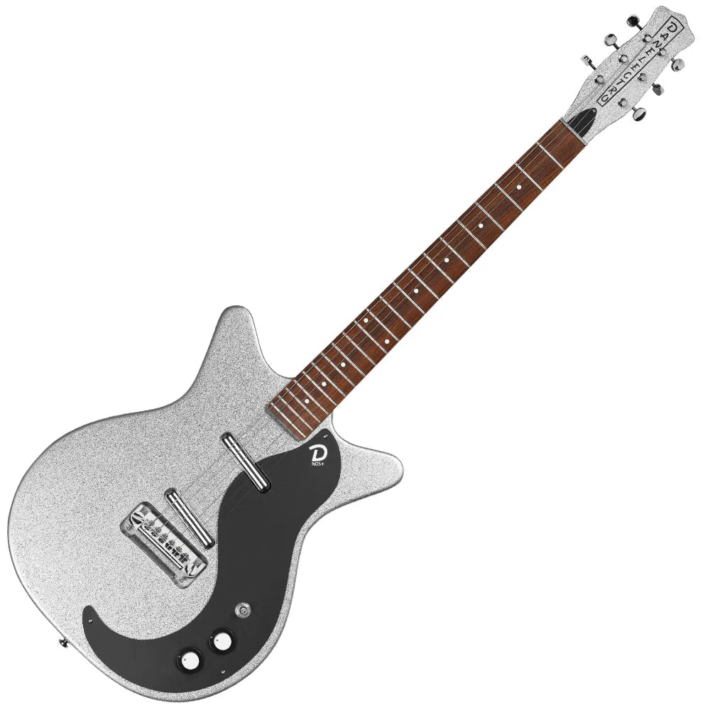 Danelectro 60th Anniversary DC59 - Silver Metal flake - Music Vault