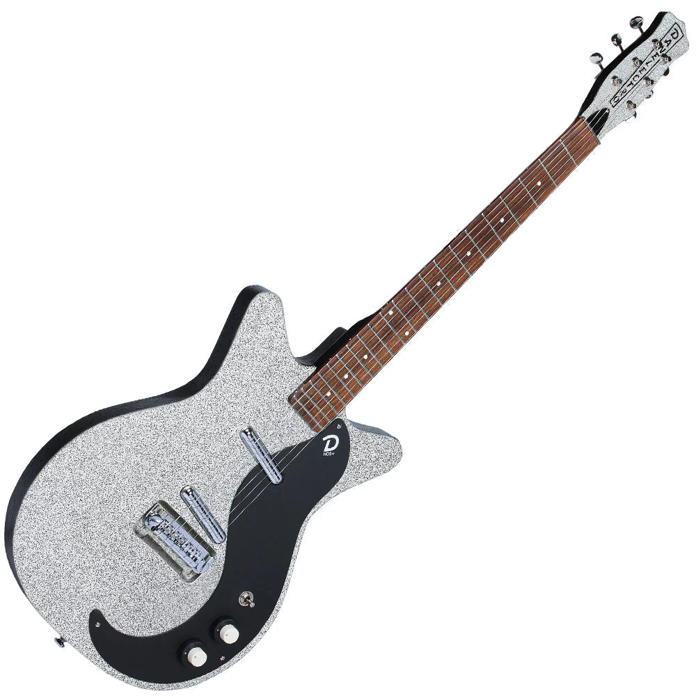 Danelectro 60th Anniversary DC59 - Silver Metal flake - Music Vault