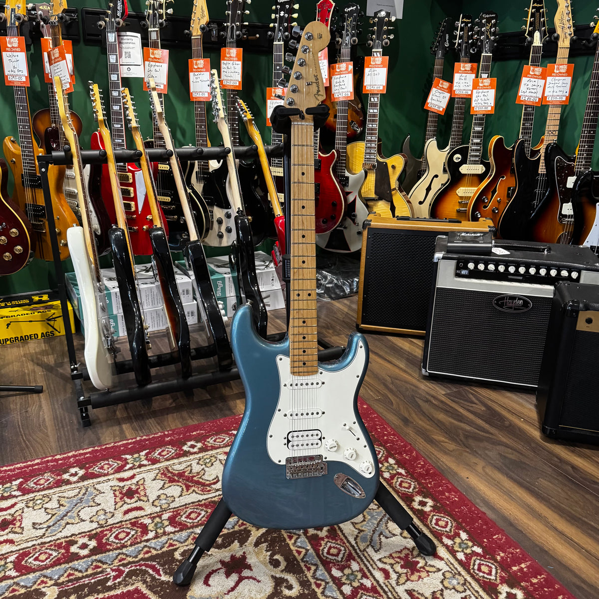Fender Player Stratocaster HSS Tidepool Blue 2002 (Pre-Owned)