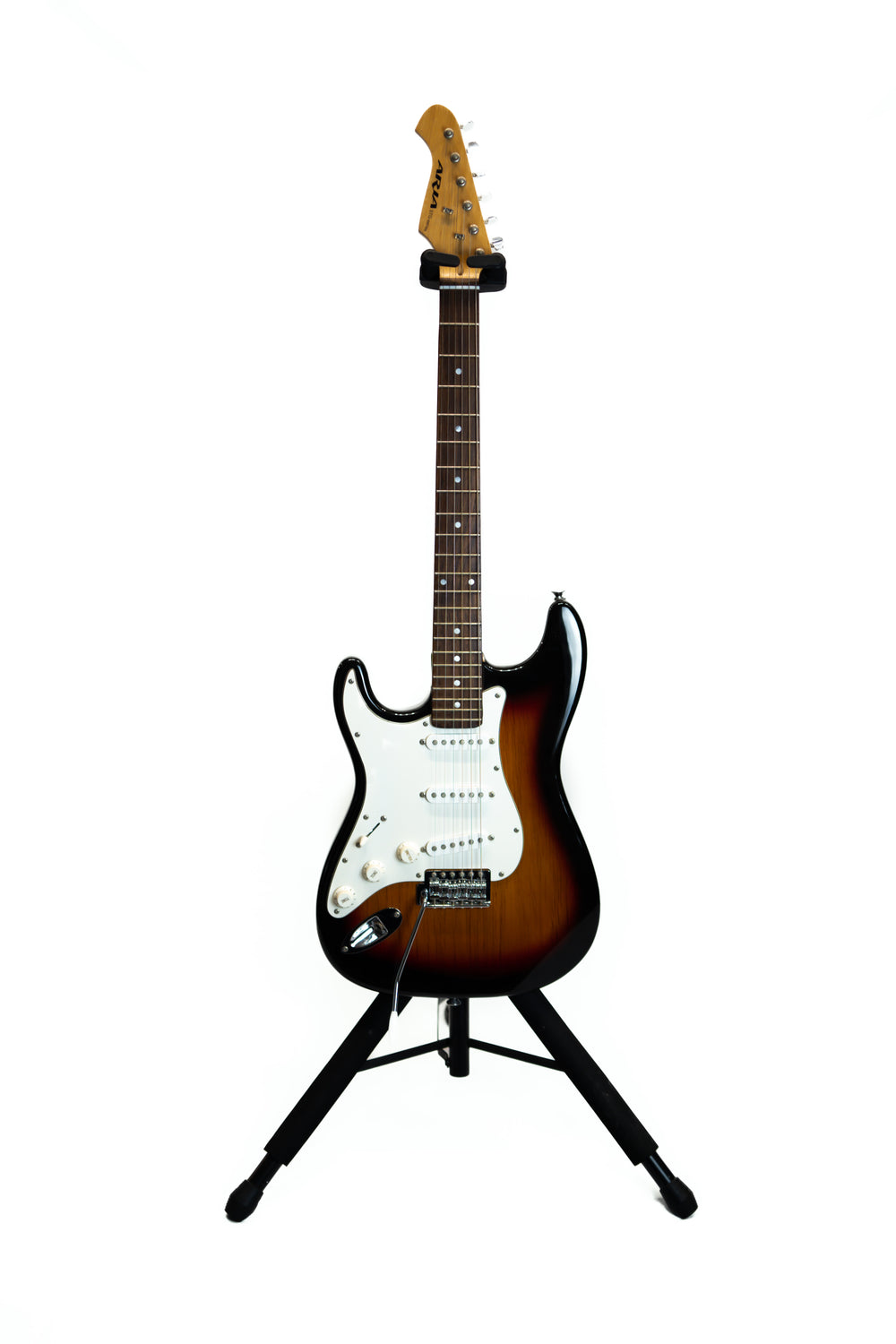 Aria STG Series Stratocaster Sunburst Left Handed (Pre-Owned) - Music Vault