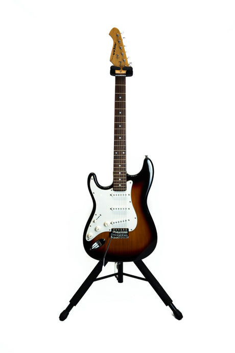 Aria STG Series Stratocaster Sunburst Left Handed (Pre-Owned) - Music Vault