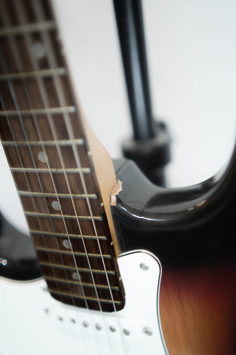 Aria STG Series Stratocaster Sunburst Left Handed (Pre-Owned) - Music Vault