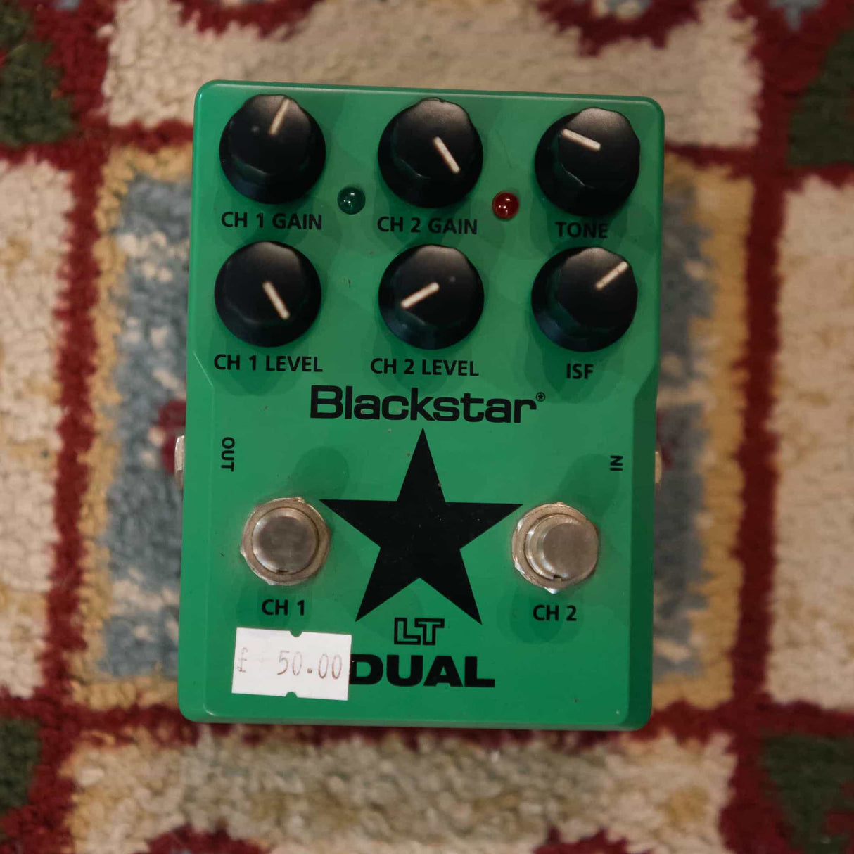 Blackstar LT-Dual Multi Overdrive & Distortion Pedal (Pre-Owned) - Music Vault