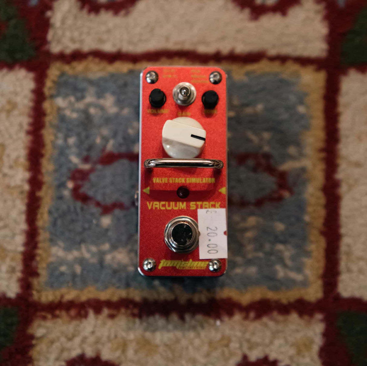 Tomsline Vacuum Stack Tube Amp Simulator Mini Pedal (Pre-Owned) - Music Vault