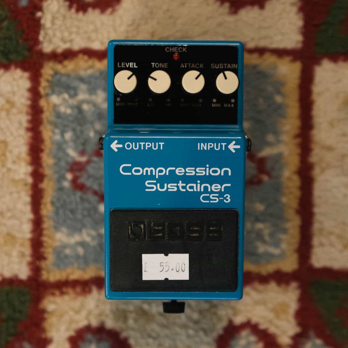 Boss CS-3 Compression Sustainer Pedal (Pre-Owned)
