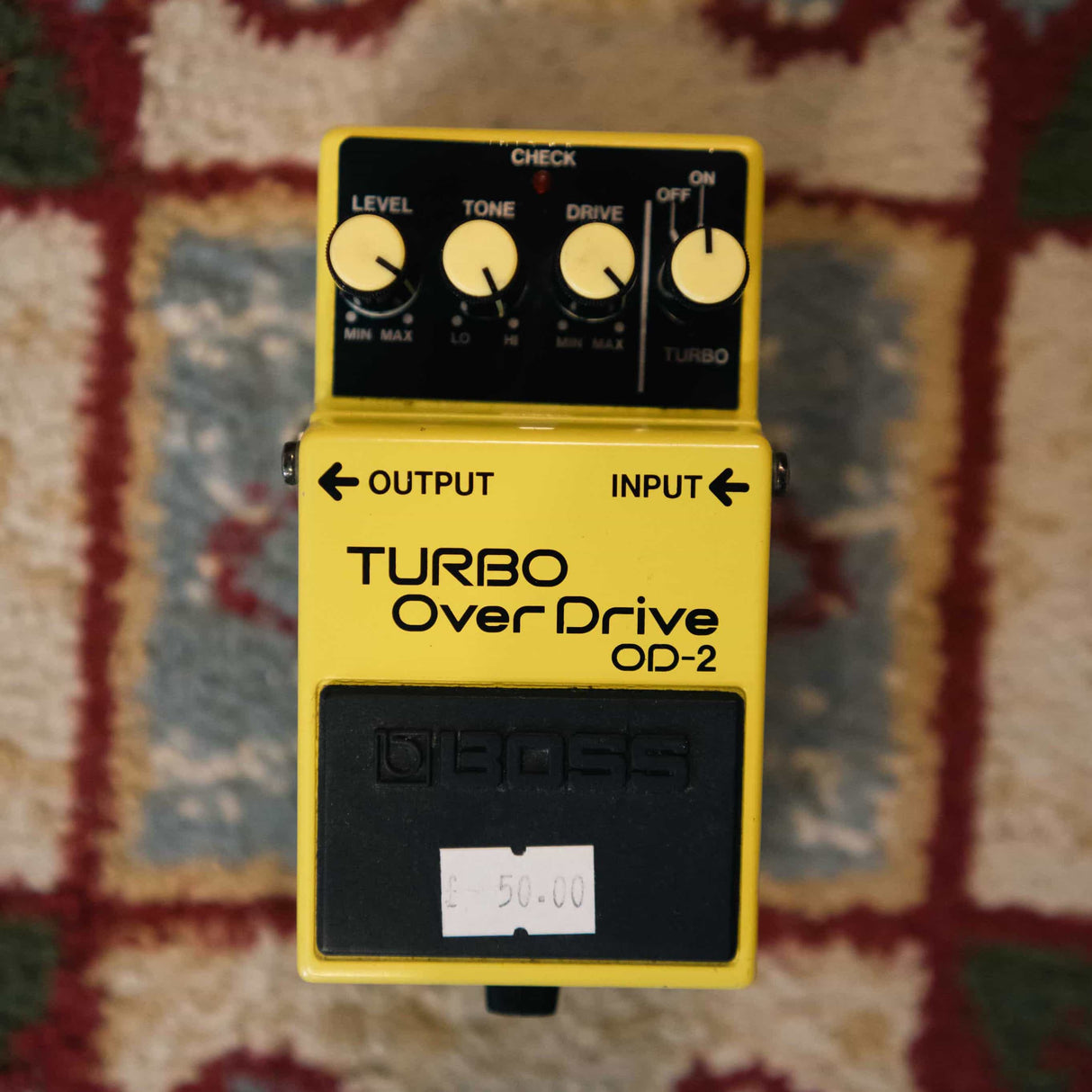 Boss OD-2 Turbo Overdrive Pedal (Pre-Owned)