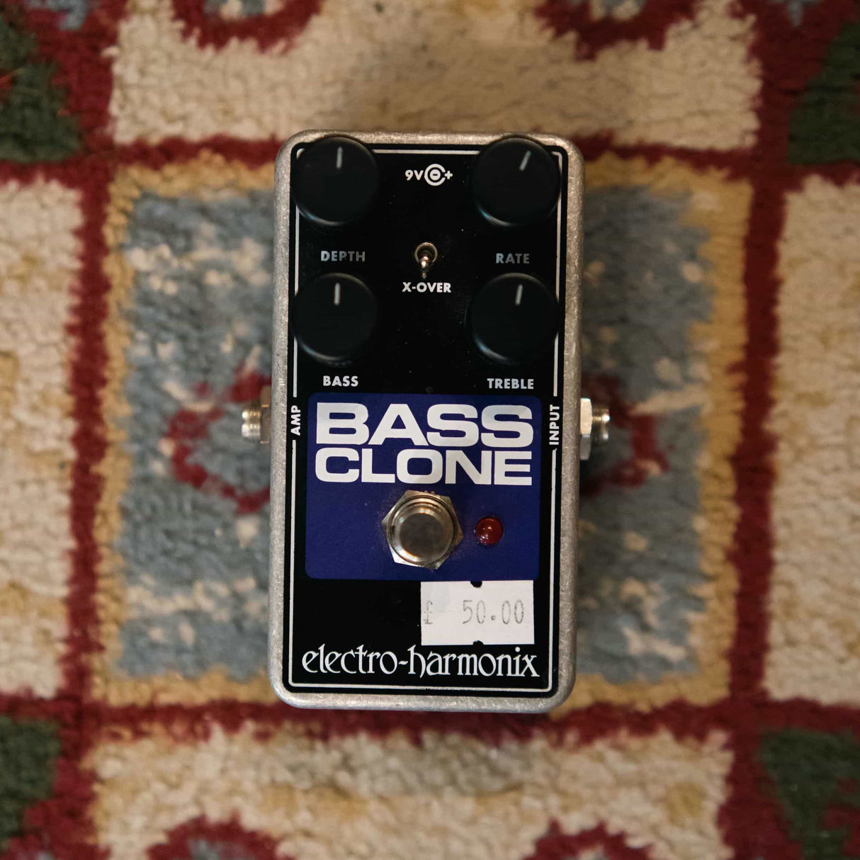 Electro Harmonic Bass Clone Bass Chrous Pedal (Pre-Owned)