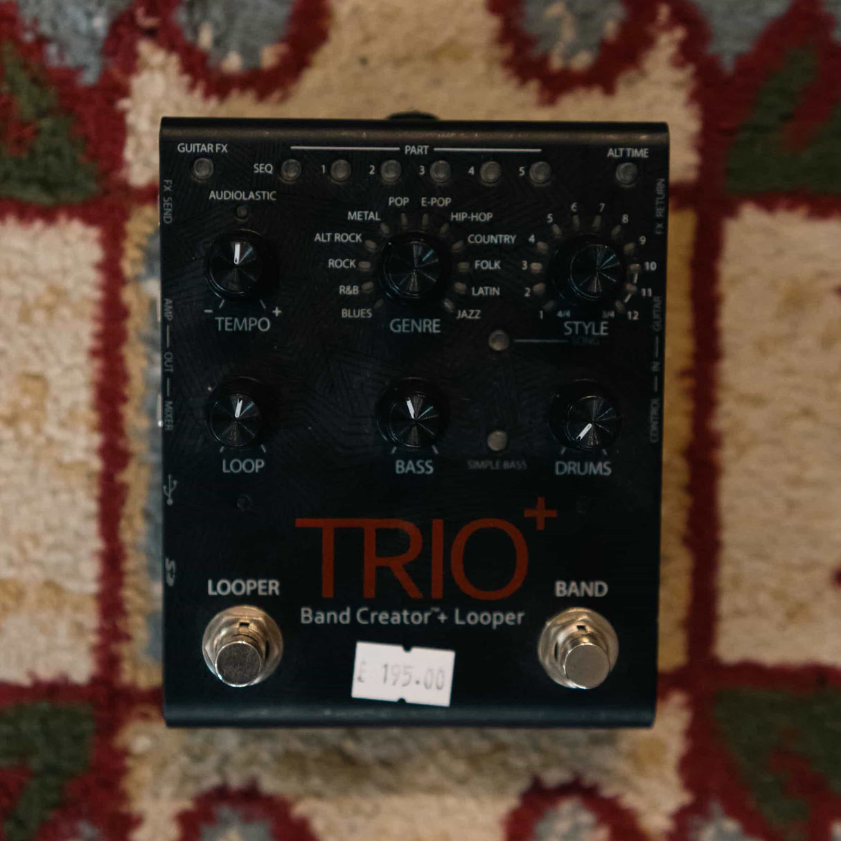 Digitech Trio+ Advanced Band Creator & Looper Pedal (Pre-Owned)