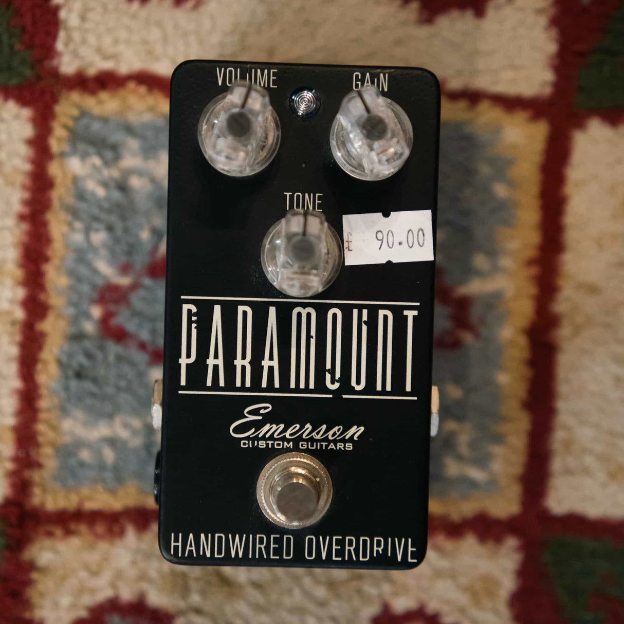 Emerson Custom Paramount Handwired Overdrive Pedal (Pre-Owned)