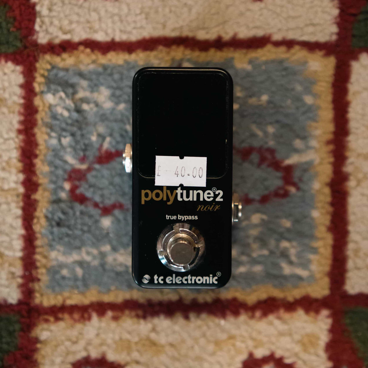 TC Electronic Polytune 2 Noir Mini Tuner Pedal (Pre-Owned) - Music Vault