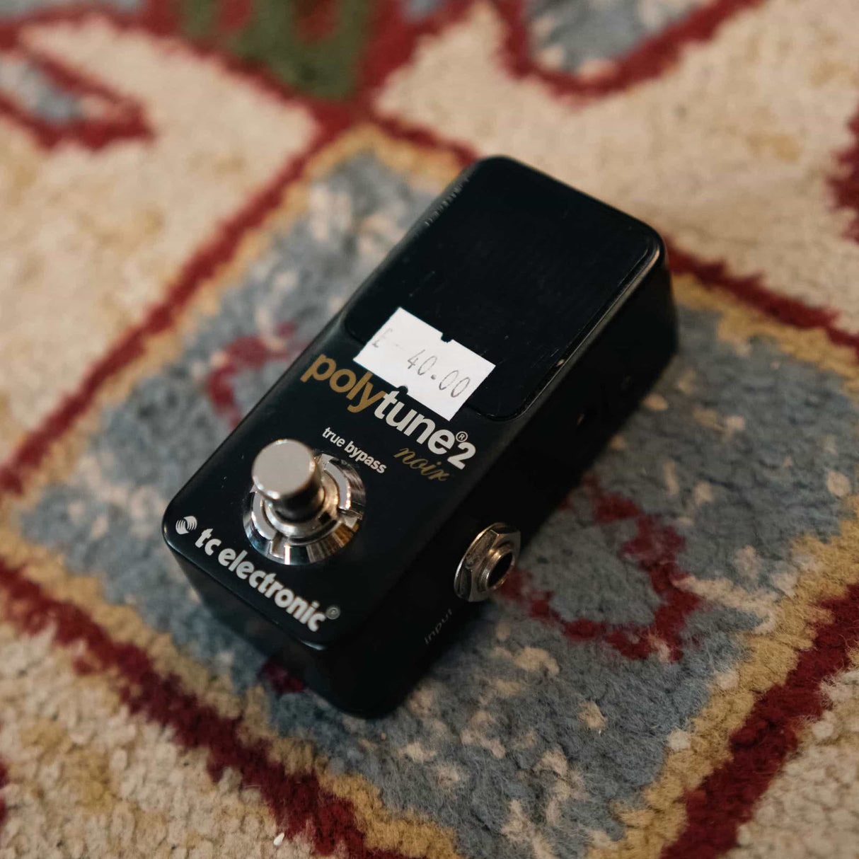 TC Electronic Polytune 2 Noir Mini Tuner Pedal (Pre-Owned) - Music Vault