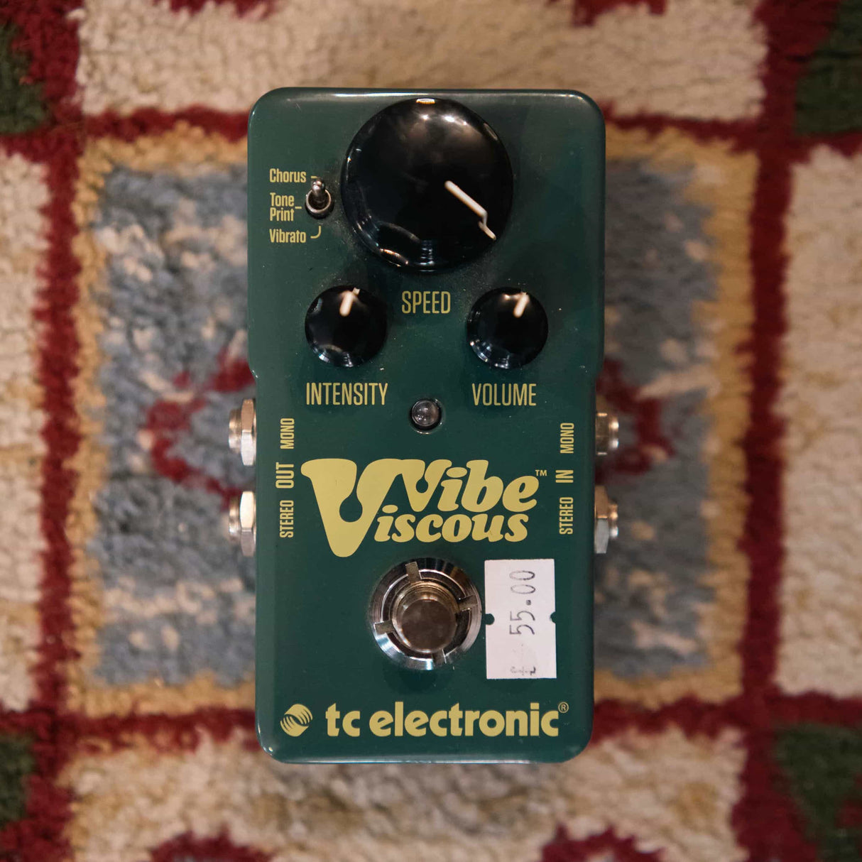 TC Electronic Viscous Vibe Vibrato Pedal (Pre-Owned)