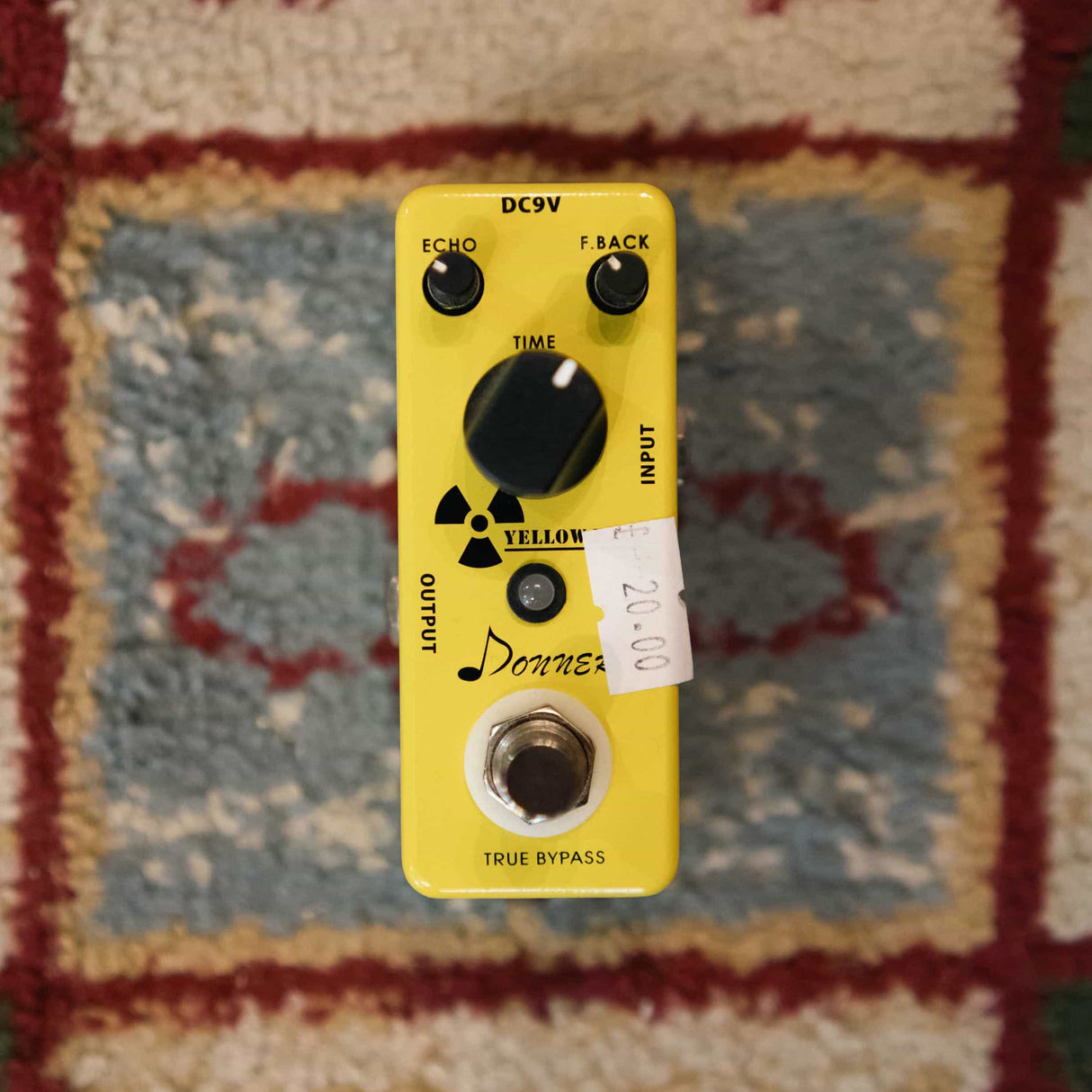 Donner Yellow Fall Analog Delay Mini Pedal (Pre-Owned) - Music Vault