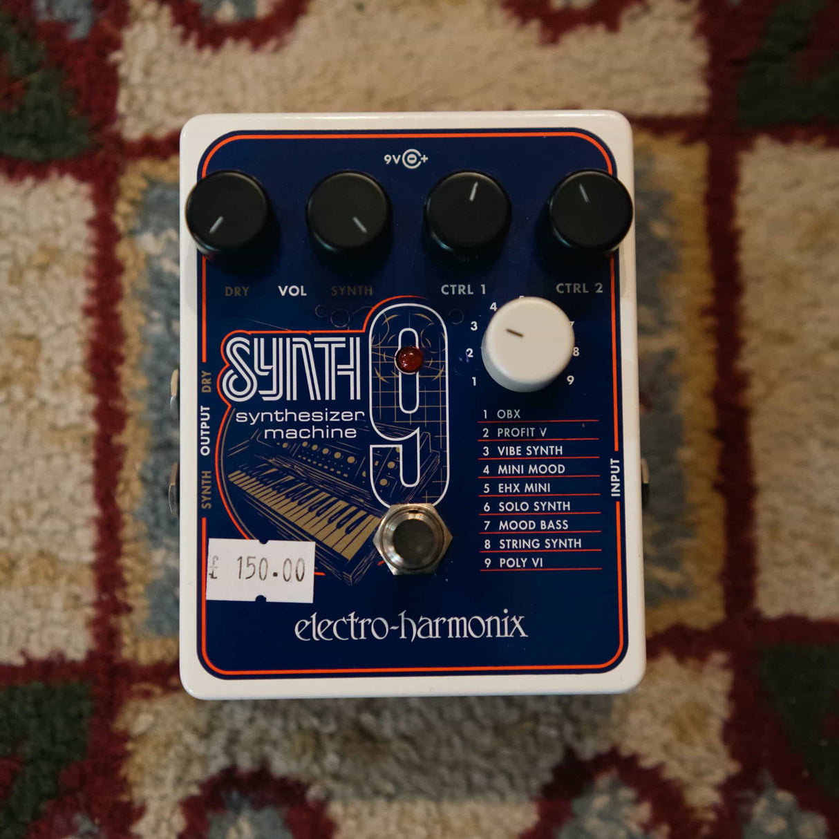 Electro Harmonix Synth 9 Synthesizer Machine Pedal (Pre-Owned)