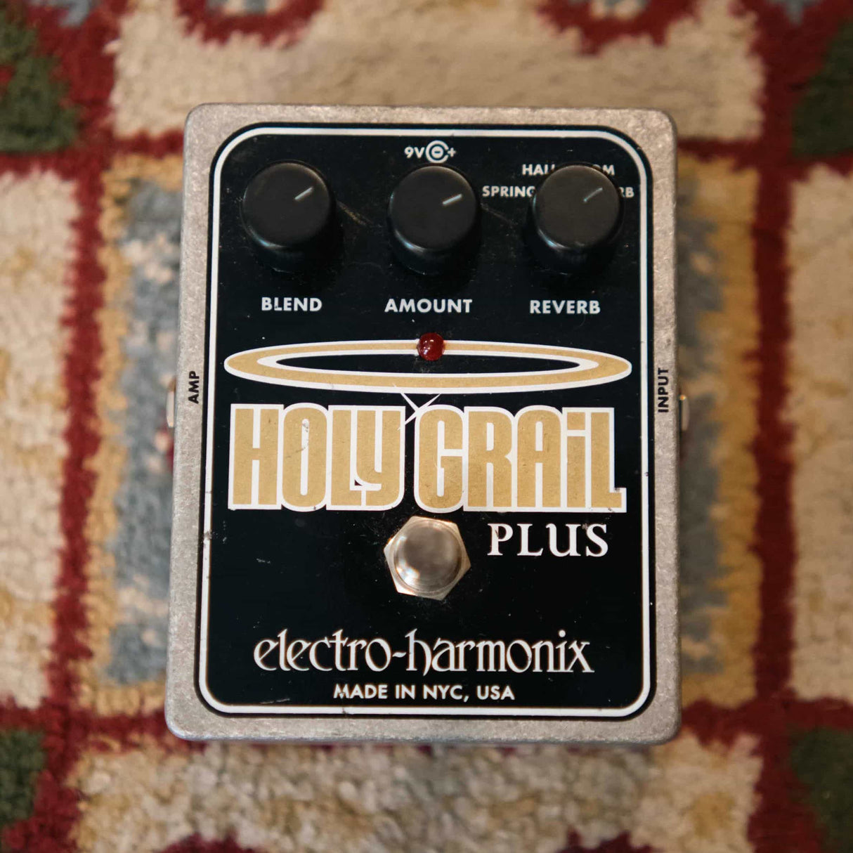 Electro Harmonix Holy Grail Plus Reverb Pedal (Pre-Owned)