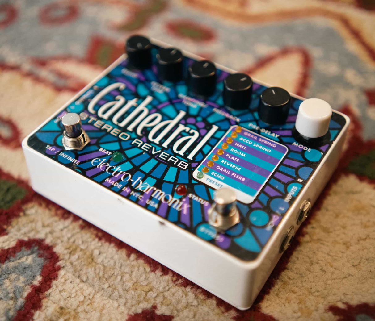 Electro Harmonix Cathedral Stereo Reverb Pedal (Pre-Owned)