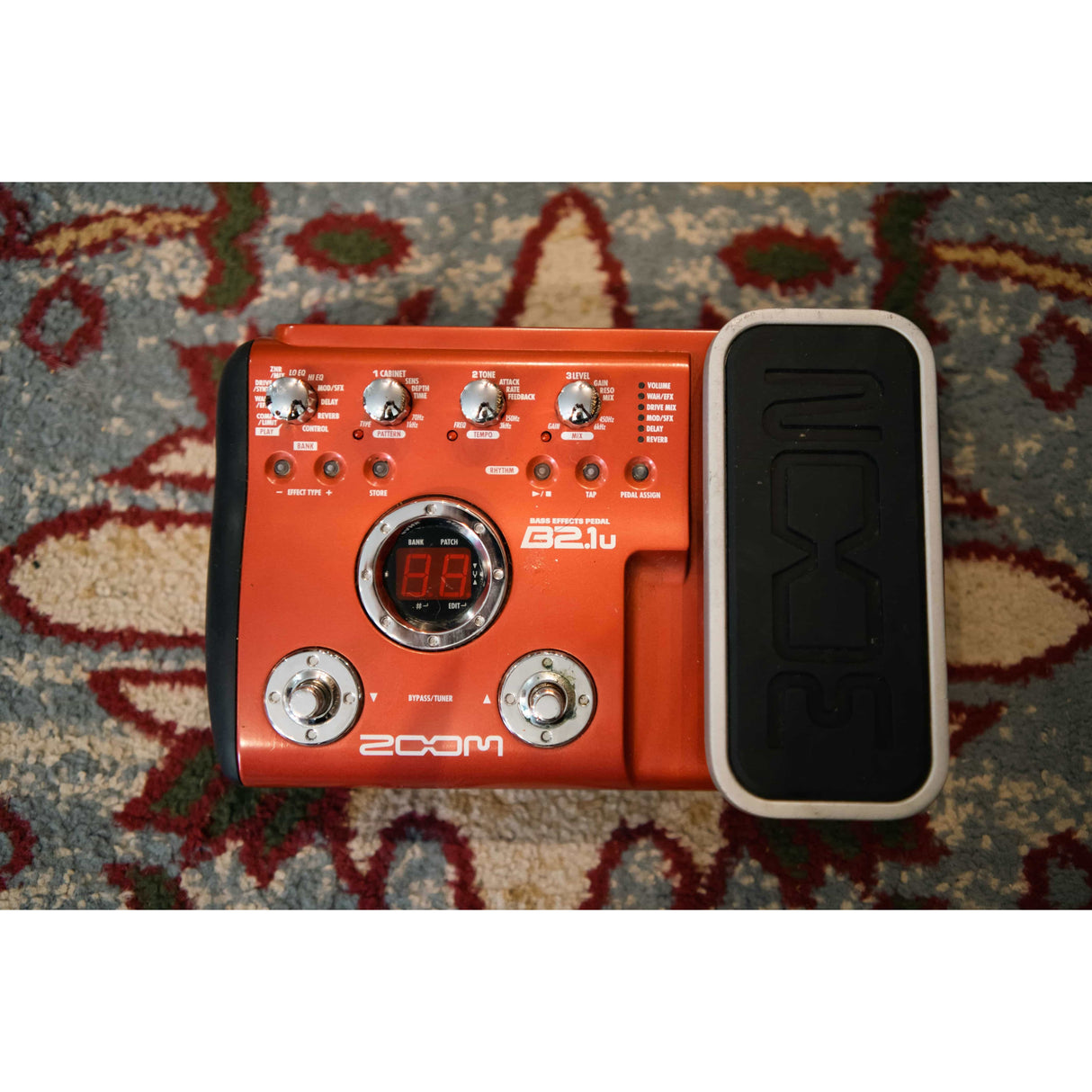 Zoom B2.1U Bass Multi Effects Pedal (Pre-Owned) - Music Vault