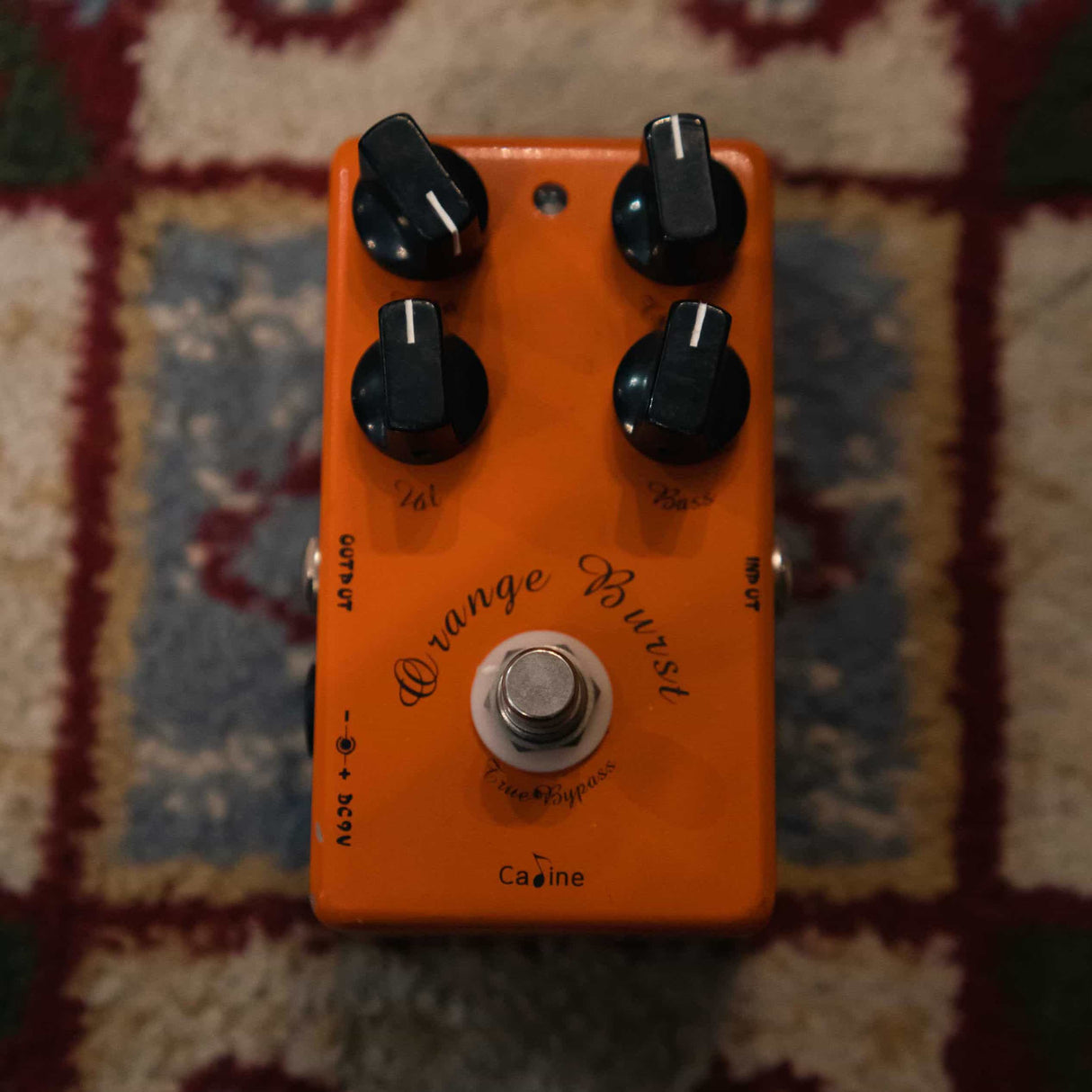 Caline CP-18 Orange Burst Overdrive Pedal (Pre-Owned) - Music Vault