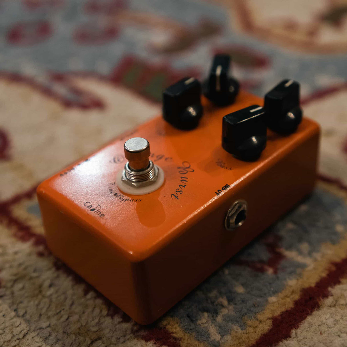 Caline CP-18 Orange Burst Overdrive Pedal (Pre-Owned) - Music Vault