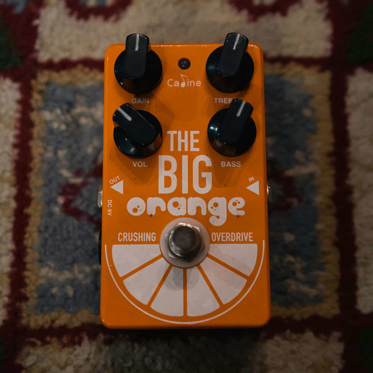 Caline CP-54 The Big Orange Overdrive Pedal (Pre-Owned) - Music Vault