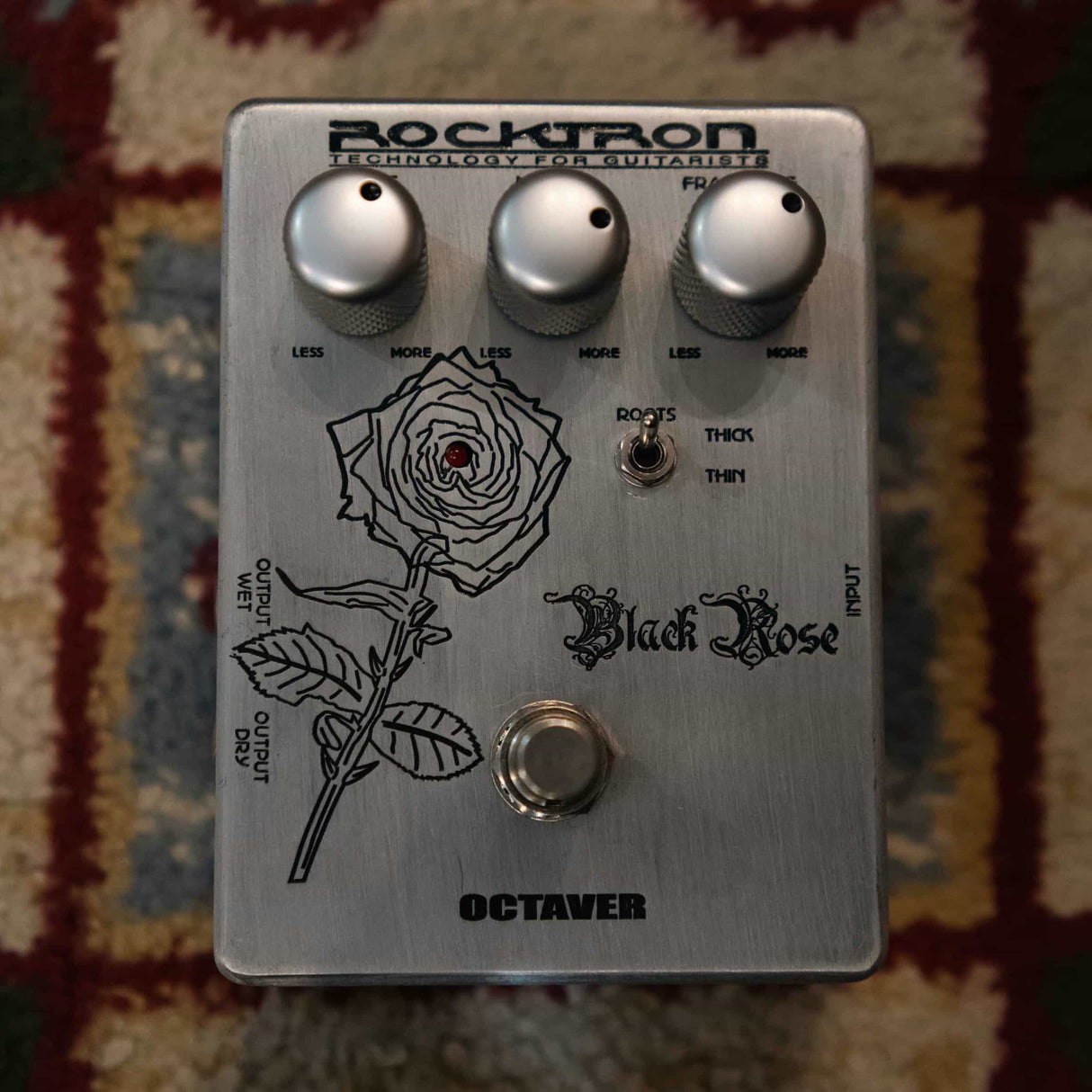 Rocktron Black Rose Octaver Pedal (Pre-Owned) - Music Vault