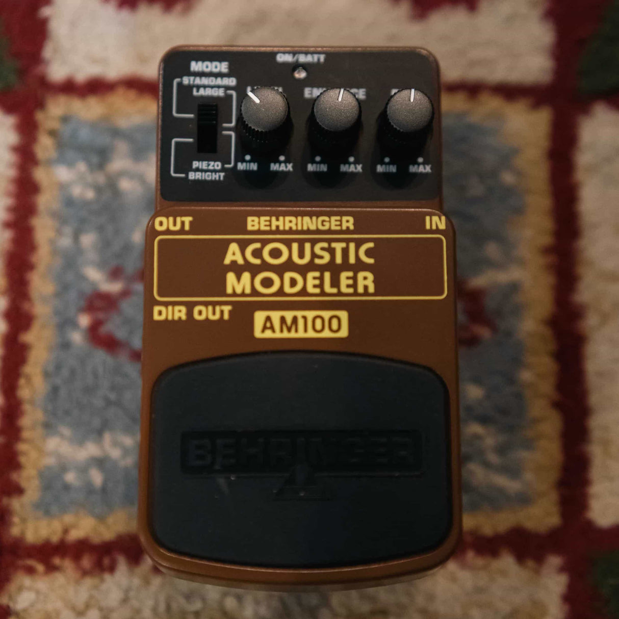 Behringer AM100 Acoustic Modeler Pedal (Pre-Owned) - Music Vault