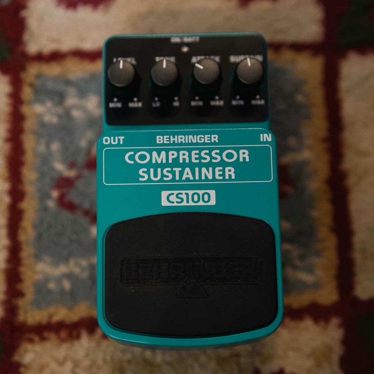 Behringer CS100 Compressor Sustainer Pedal (Pre-Owned) - Music Vault
