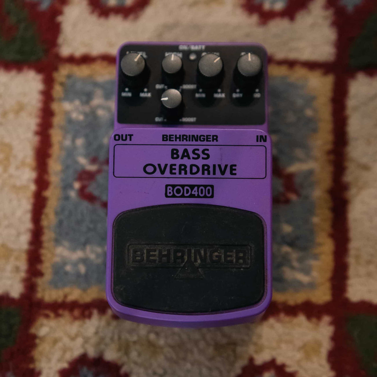 Behringer BOD400 Bass Overdrive Pedal (Pre-Owned) - Music Vault