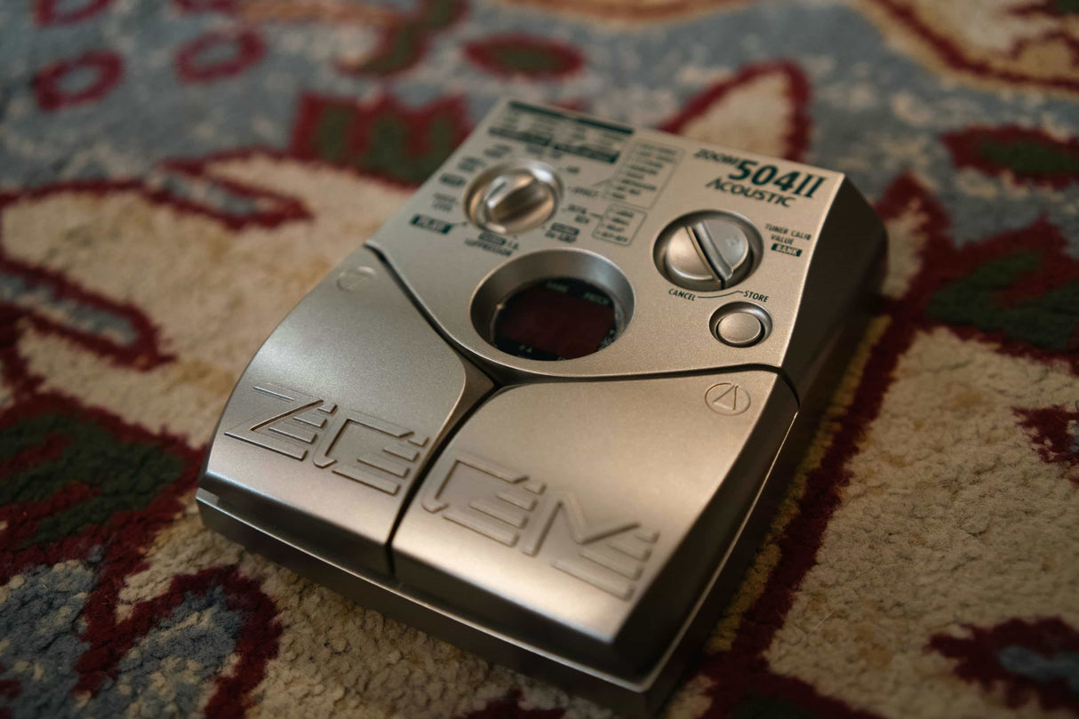 Zoom 504 II Acoustic Multi Effects Pedal (Pre-Owned) - Music Vault