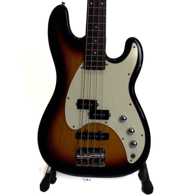 Aria STB Series PJ Bass Guitar Sunburst (Pre-Owned) - Music Vault