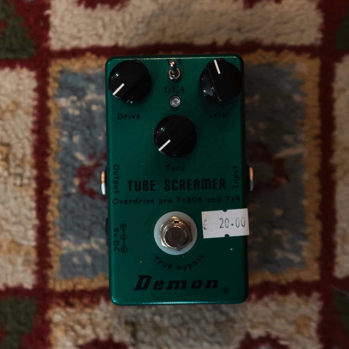 Demon FX Tube Screamer Dual Mode Overdrive Pedal (Pre-Owned) - Music Vault