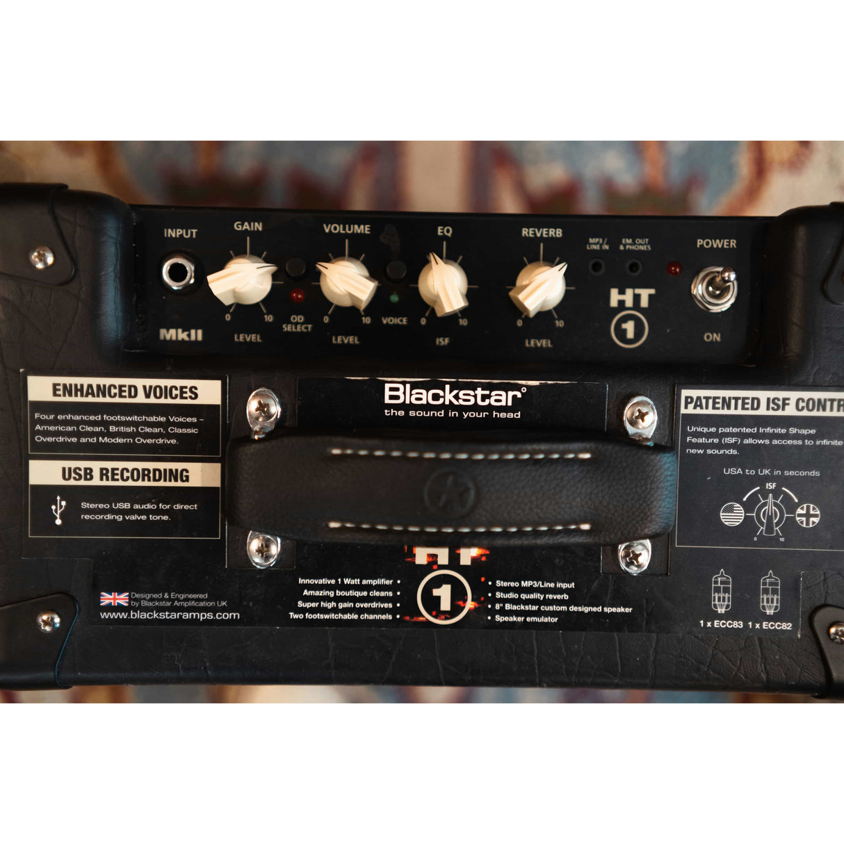 Blackstar HT-1R MKII Valve Guitar Combo Amplifier With Reverb (Pre-Owned) - Music Vault