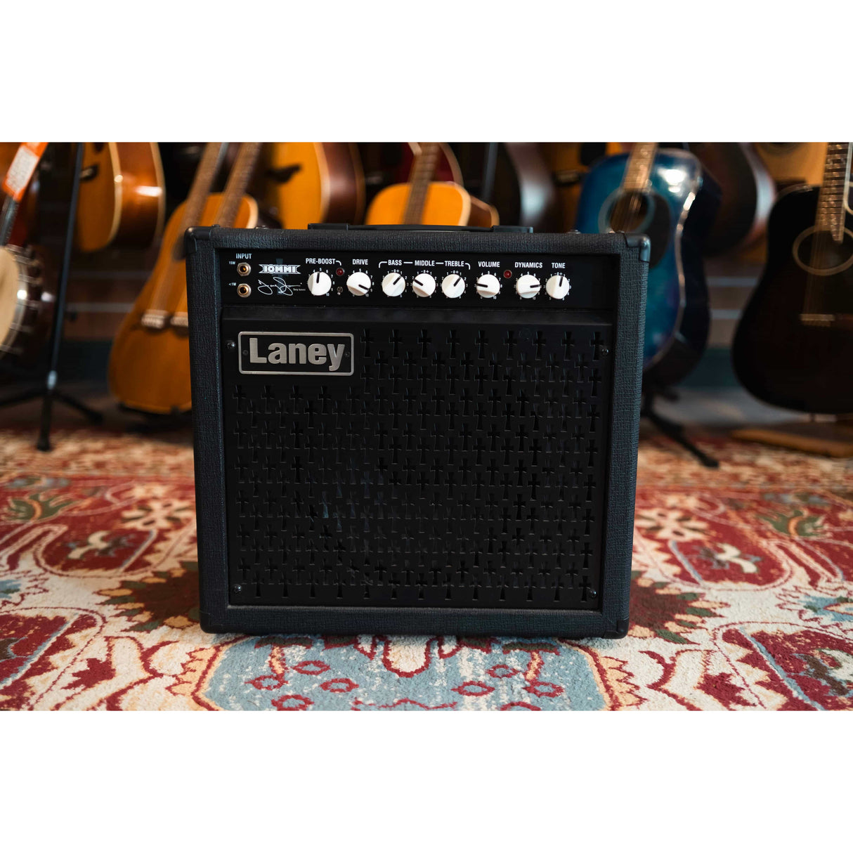 Laney TI15-112 Tony Iommi Signature 15 Watt Valve Combo Amplifier (Pre-Owned) - Music Vault