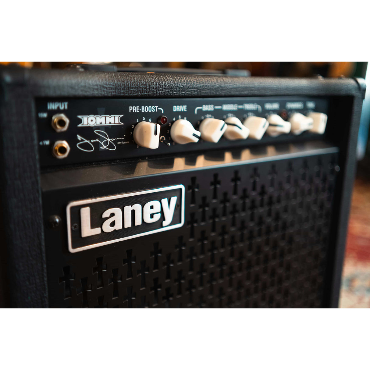 Laney TI15-112 Tony Iommi Signature 15 Watt Valve Combo Amplifier (Pre-Owned) - Music Vault