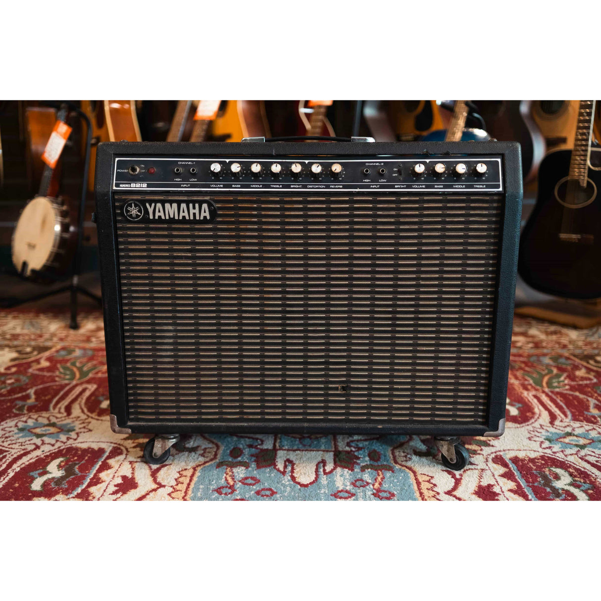 Yamaha Hundred B212 1970's 100 Watt Combo Amplifier (Pre-Owned) - Music Vault