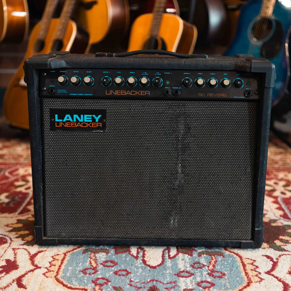 Laney Linebacker 50 Reverb 50 Watt Combo Amplifier (Pre-Owned) - Music Vault