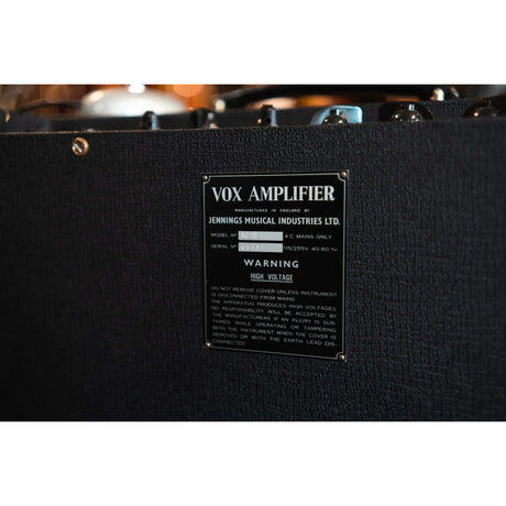 Vox AC15 Bass 1964 Rare Vintage Valve Combo Amplifier (Pre-Owned) - Music Vault