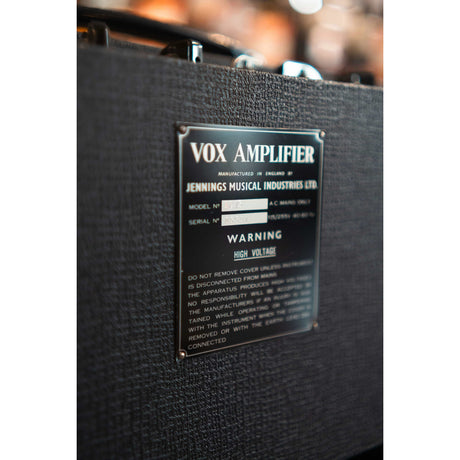 Vox AC15 Bass 1964 Rare Vintage Valve Combo Amplifier (Pre-Owned) - Music Vault